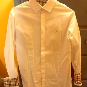 Burberry Design Mens Slim Fit Shirt